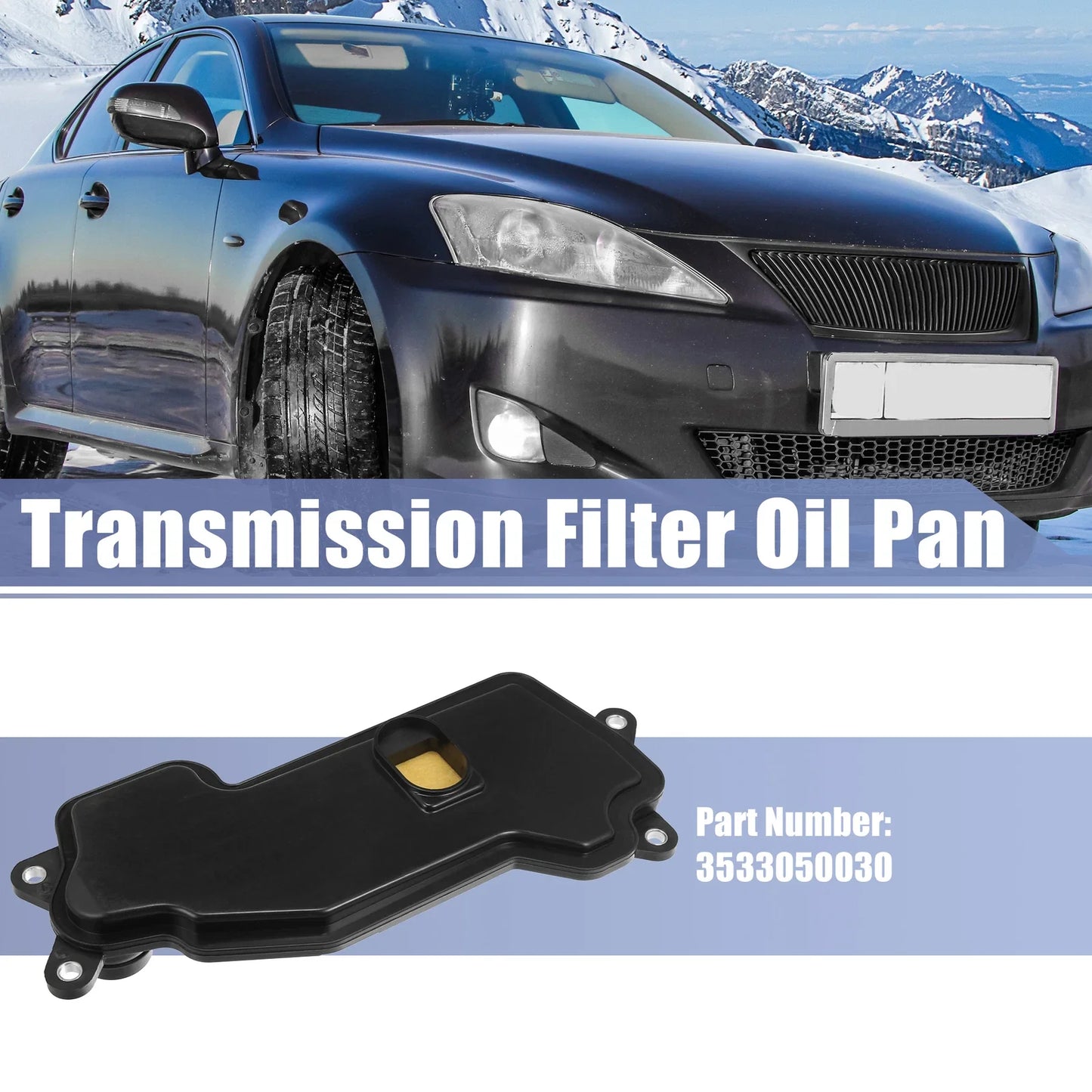 Transmission Filter Oil Pan for Lexus IS350 Base F Sport (2006-2023)