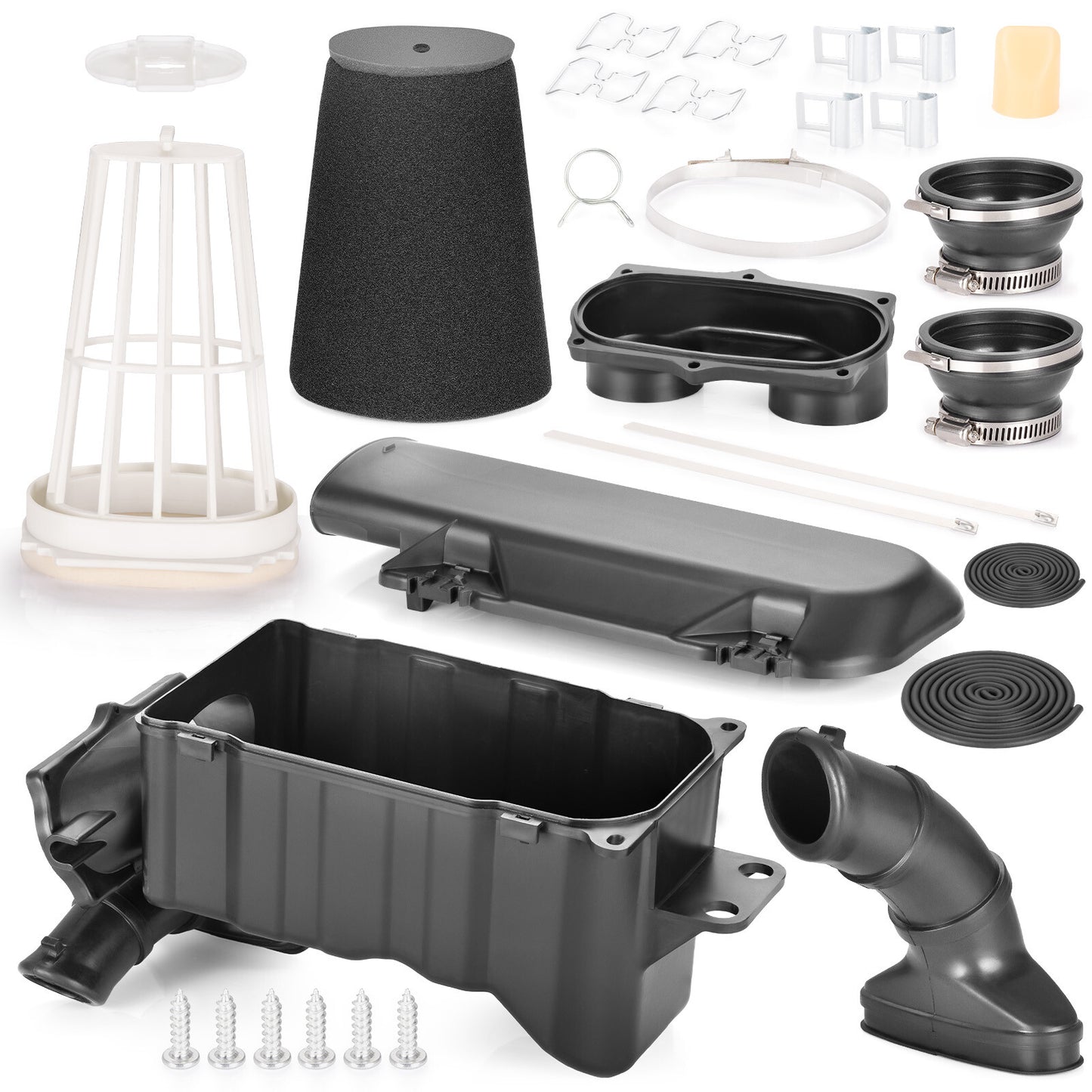 Air Filter Box Cover Assembly Kit for Yamaha Banshee 350 (1987–2006)