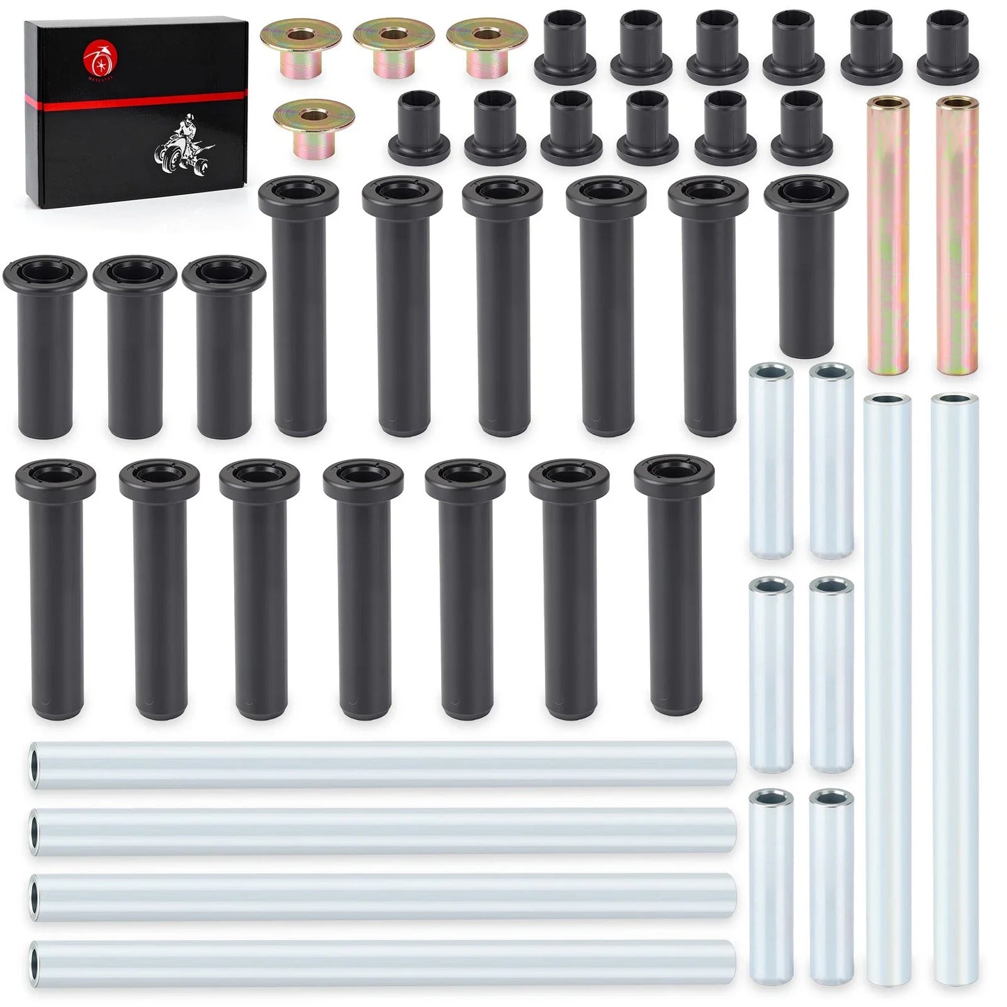 Heavy Duty Front & Rear A-Arm Bushing Kit for Polaris RZR 800 S 4 (2008–2014)
