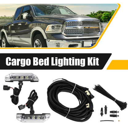 Set of 4 LED Cargo Bed Lights for Dodge Ram 1500 2500 3500 (2010–2023) 82214870AB