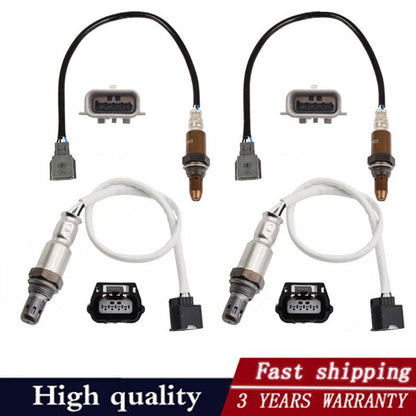 Set of 4 Oxygen Sensors for Infiniti Q50 3.7L V6 (2014–2015)
