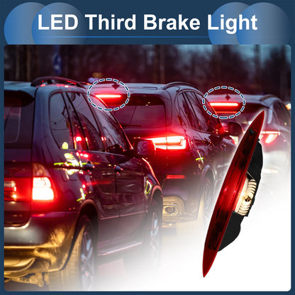 LED Third Brake Light for Renault Modus (2004–2012) Red Housing