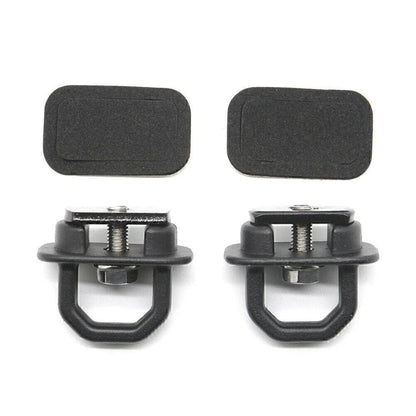 Tie Down Anchors Hooks for Chevy Silverado Pickup Trucks Black