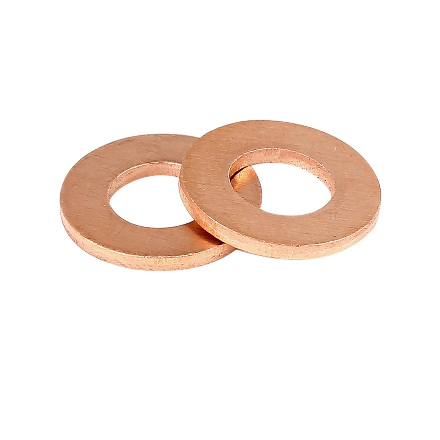 Set of 30 Copper Washer Flat Sealing Gasket Ring Spacer 8 x 16 x 1.5mm