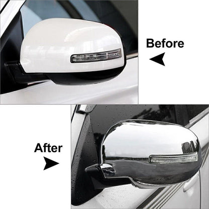 Chrome Door Side Rearview Mirror Trim Cover for Mitsubishi Outlander (2013–2020)