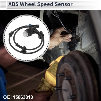 Set of 2 ABS Wheel Speed Sensors for Chevrolet Avalanche 1500 (2004–2006)