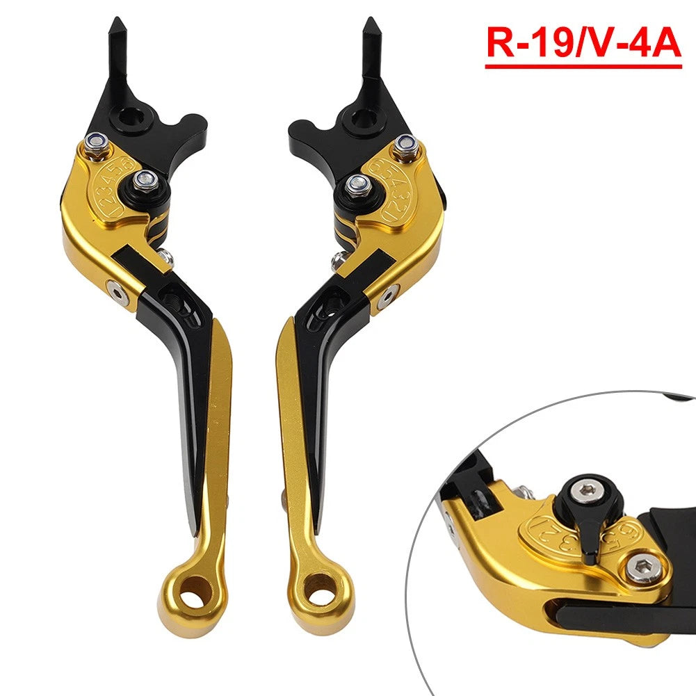 CNC Folding Extendable Brake Clutch Levers for Yamaha YZF R1 (2009–2014)