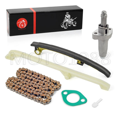 Tensioner Lift & Cam Timing Chain + Guide for HONDA Big Red MUV700 (2009–2013)