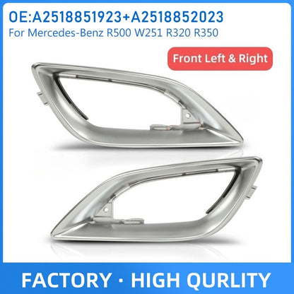 Fog Light Trim Kit for Mercedes R500 R320 R350 (2006–2010)