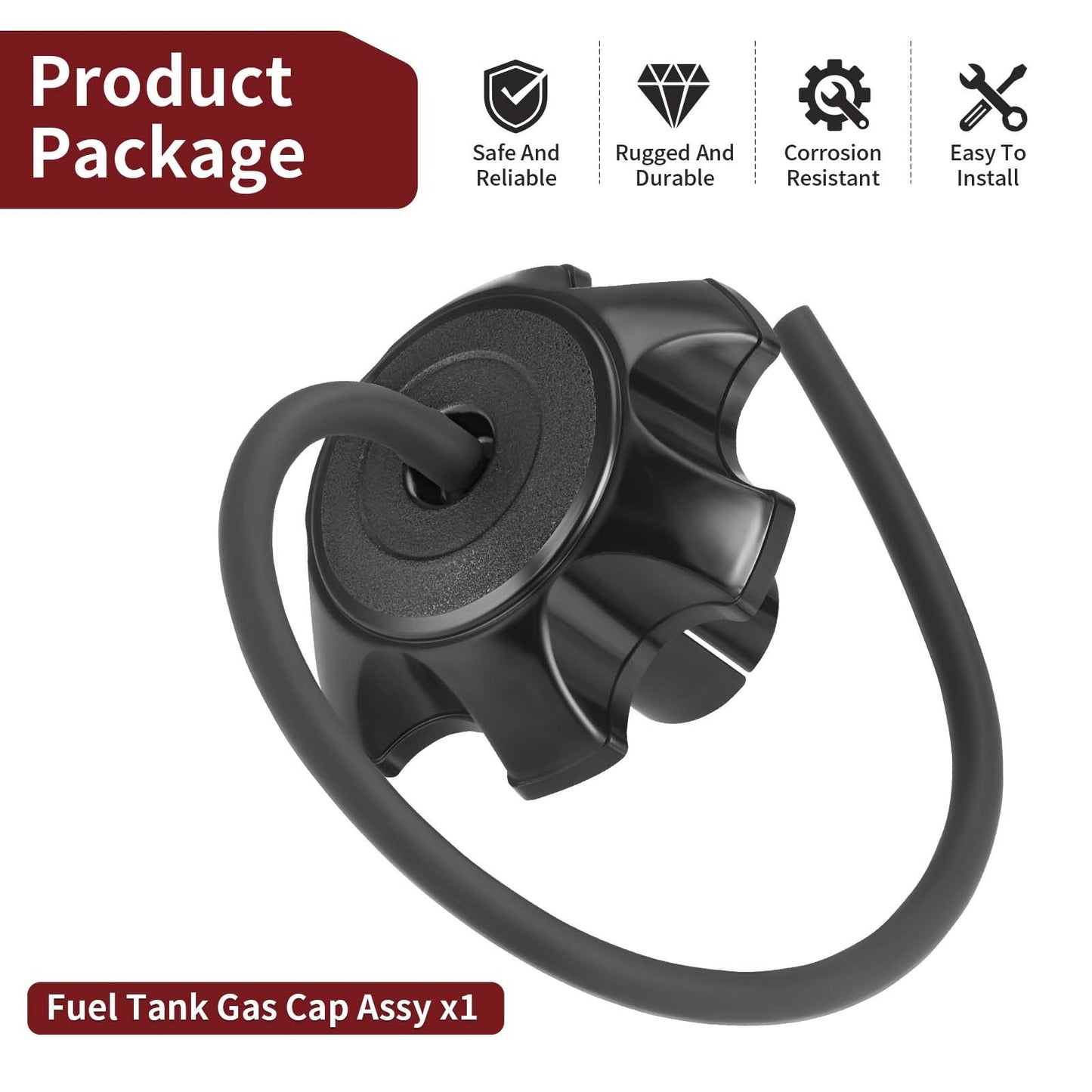 Fuel Tank Gas Cap for Honda CR80R CR85R (1999–2007)