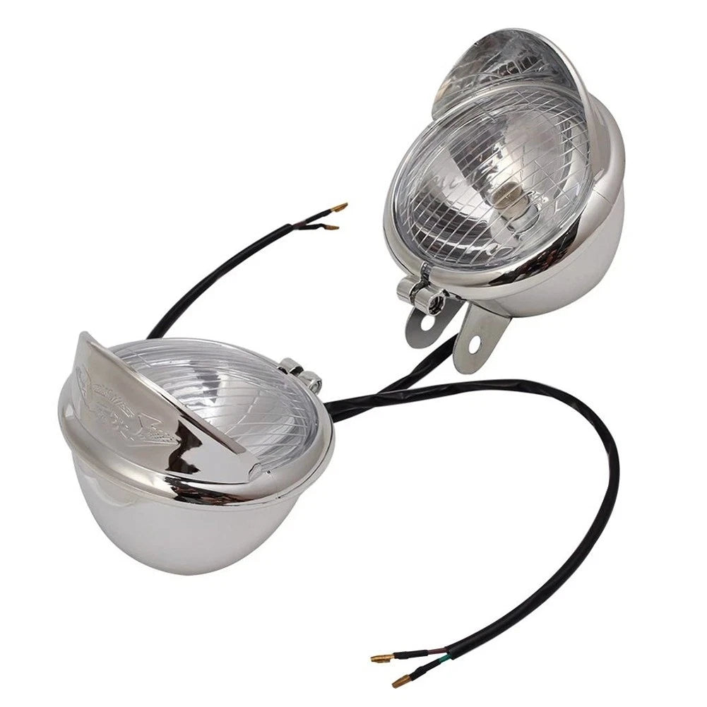 Passing Fog Lights for Kawasaki Vulcan VN 800 900 1500 1600 1700 2000 Chrome