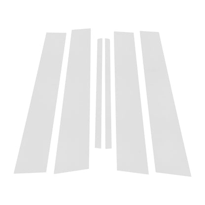 Set of 6 Door Pillar Window Trim for Lexus CT200 CT200h (2011–2017) Chrome
