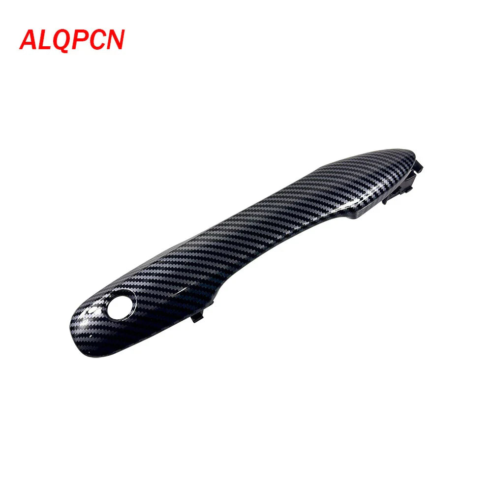 4 Doors Carbon Fiber Exterior Door Handle for Toyota Corolla, Camry, Avalon (2019)