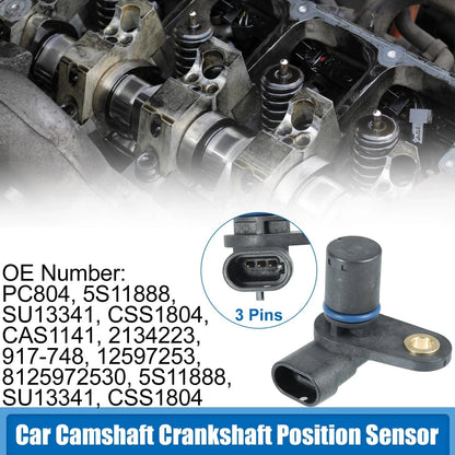 Camshaft Crankshaft Position Sensor for Chevy GMC (2010-2015)