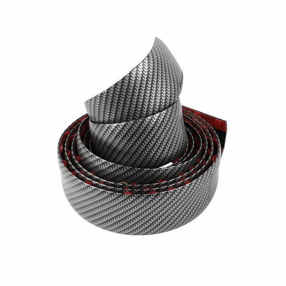3CM1M Car Sticker Carbon Fiber Rubber Door Sill Protector Edge Guard Strip