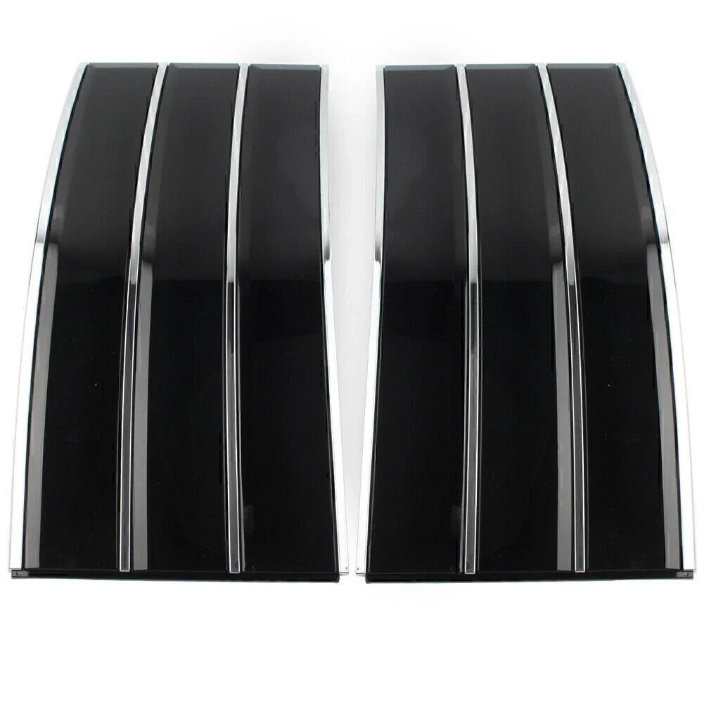 Pair Side Mesh Vent Grille for Land Rover Range Rover (2013-2017) Black