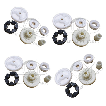 Set of 4 Window Regulator Motor Gear Repair Kits for Mazda 3 5 CX7 CX9 RX8 (2003–2014)