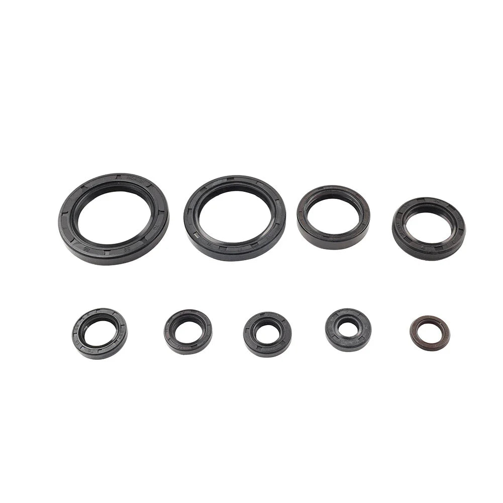 9 x Engine Oil Seal Kit for Honda CRF250R (2010-2017)