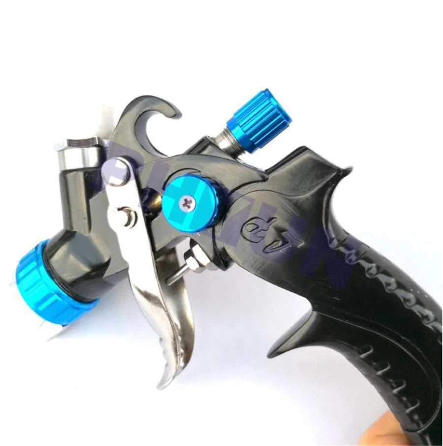 1mm Nozzle Gravity Feed Spray Gun w/ Dual Cup for PPS Paint Repair