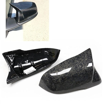 1 Pair Forged Carbon Fiber Side Mirror Covers for Toyota GR Supra (2018-2020)