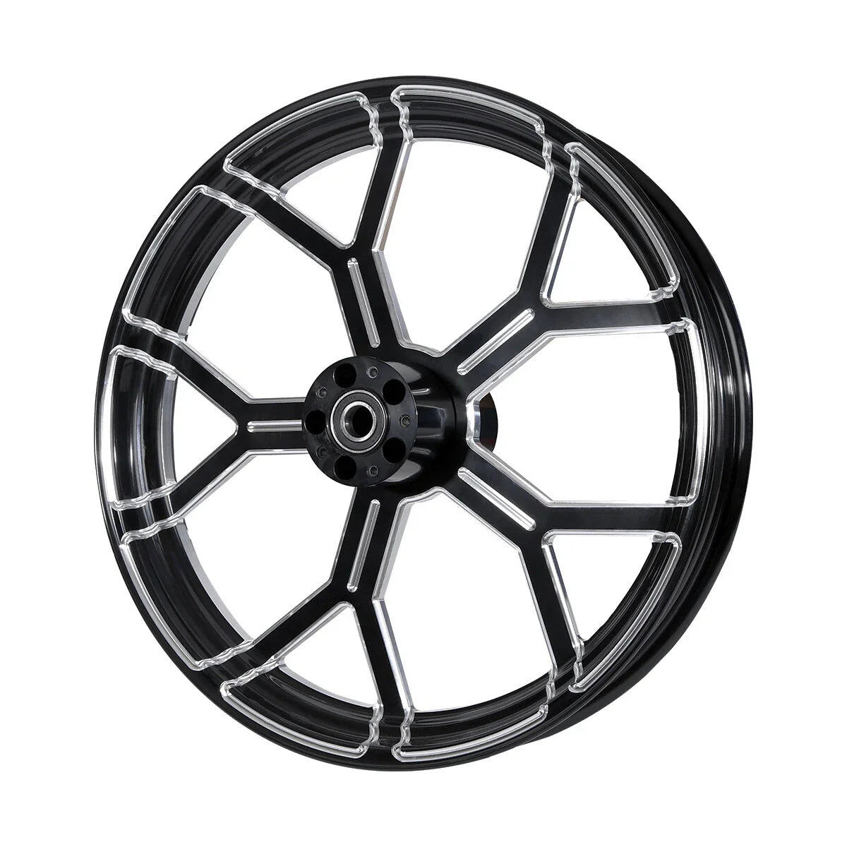 18" x 3.5" Front Wheel Rim & Dual Disc Hub for Harley Touring (1997-2021)