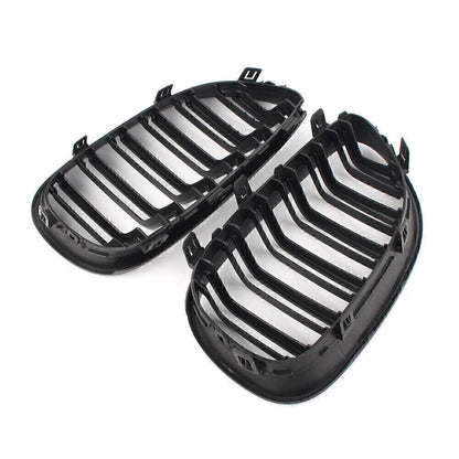 Matte Black Upper Bumper Grill Mesh Grille for BMW E60 E61 M5 2004-2009
