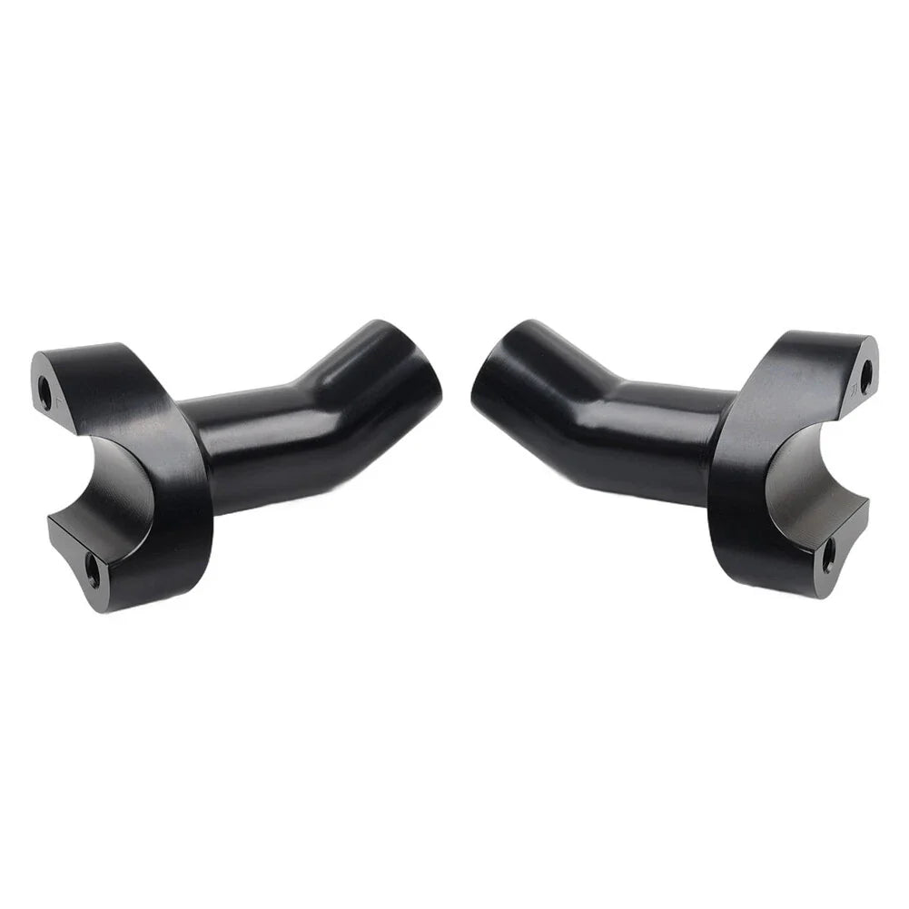 3.5" Pullback Handlebar Risers Black for Harley Dyna Softail Road King
