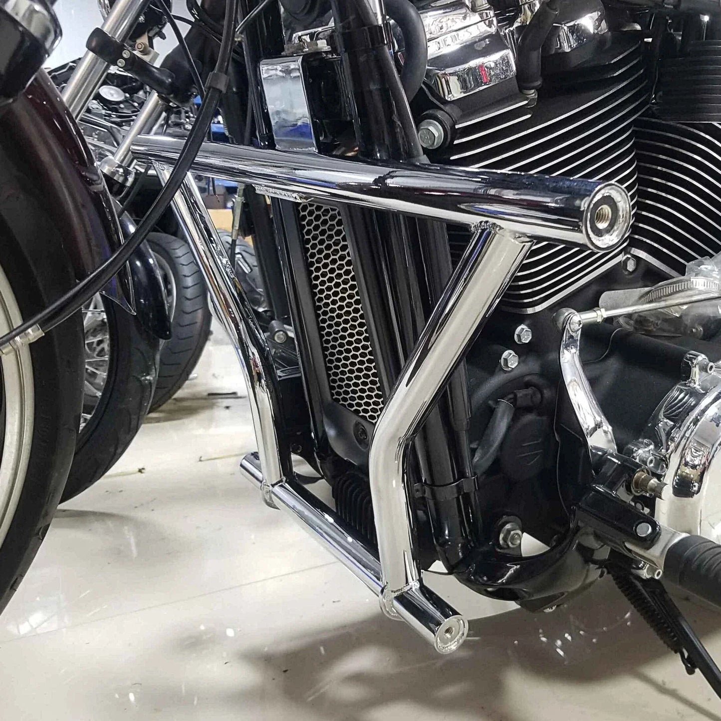 Engine Guard Crash Bar for Harley Softail Slim Fat Bob Breakout (2018-24)