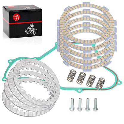 Clutch Friction Steel Plates Kit with Gasket for Honda CR 80 85 (1980–1985)