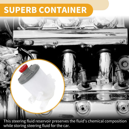 Power Steering Reservoir for Honda CR-V (2007–2011) Plastic White