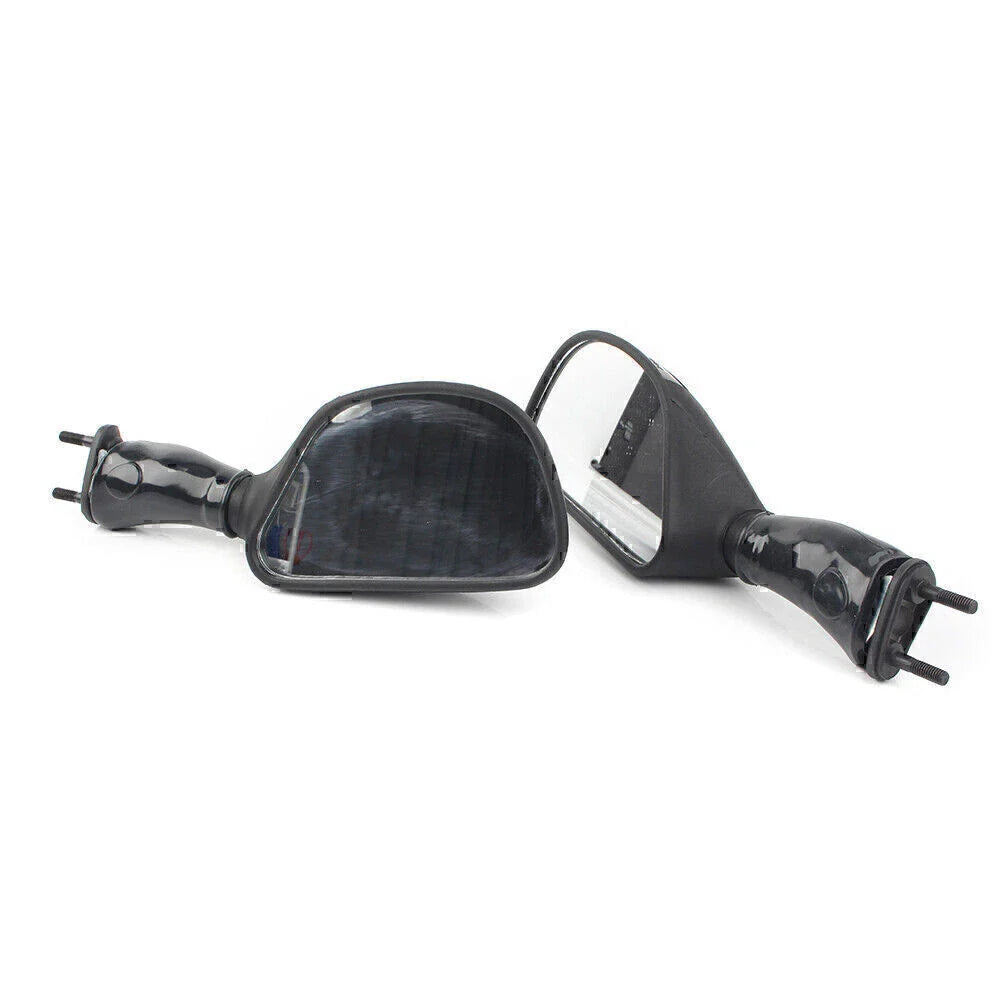 L&R Rear View Mirrors for Kawasaki Ninja 650R ZX6R ZX9R Black (2006-2008)