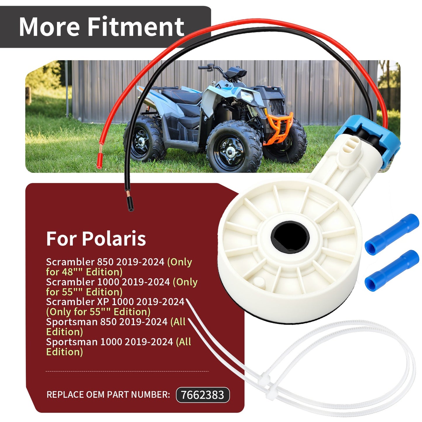 Gear Position Rotary Switch Sensor for Polaris Sportsman Scrambler 850 (2014–2021)
