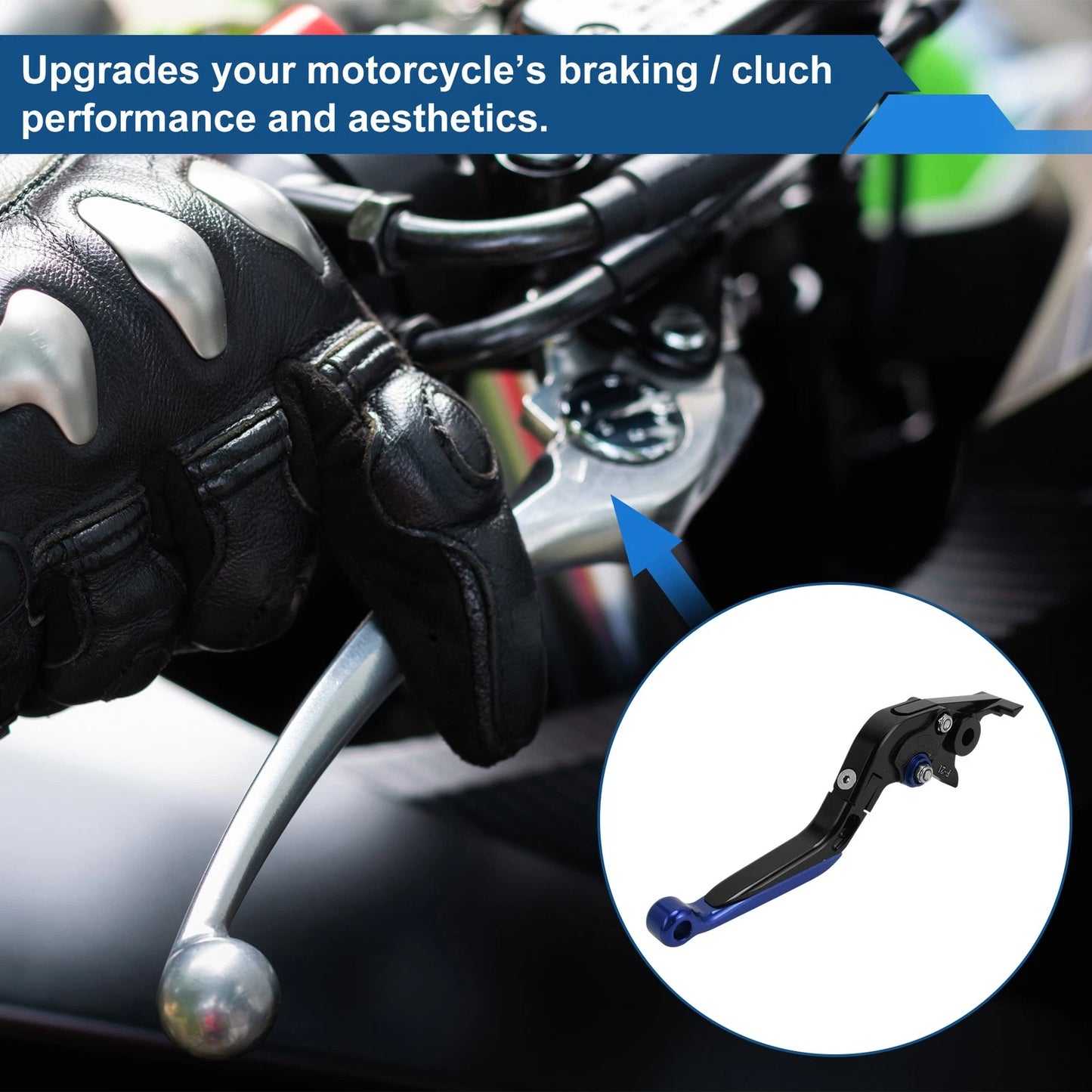 Adjustable Brake Clutch Lever Set for Kawasaki Vulcan S 650 (2015–2023)