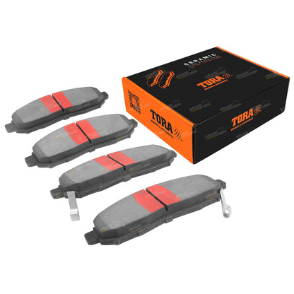 Front Disc Brake Pads Set for Nissan Pathfinder R51 (2005–2013)