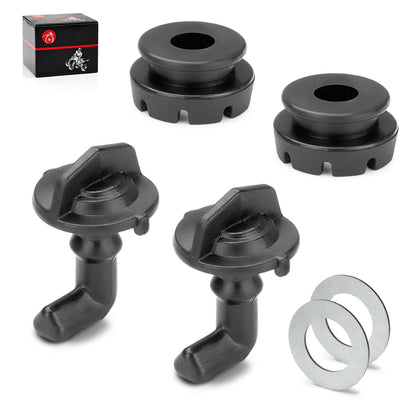 2X Hood Latch Toggles Grommets Washer Kit for Polaris RZR S 800 (2011–2019)