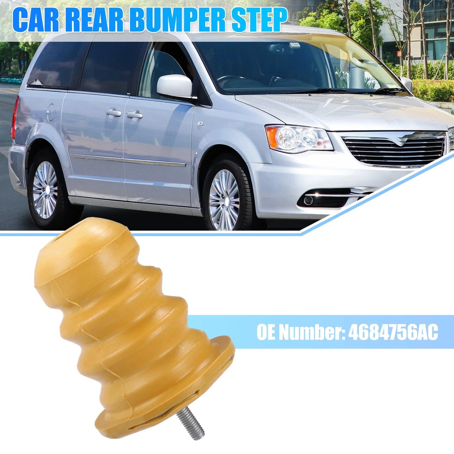 Rear Bumper Step for Chrysler Voyager & Dodge (2001-2003)