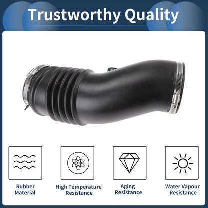 Engine Air Intake Hose for Ford F-250 (No. 696324) Rubber Clamp