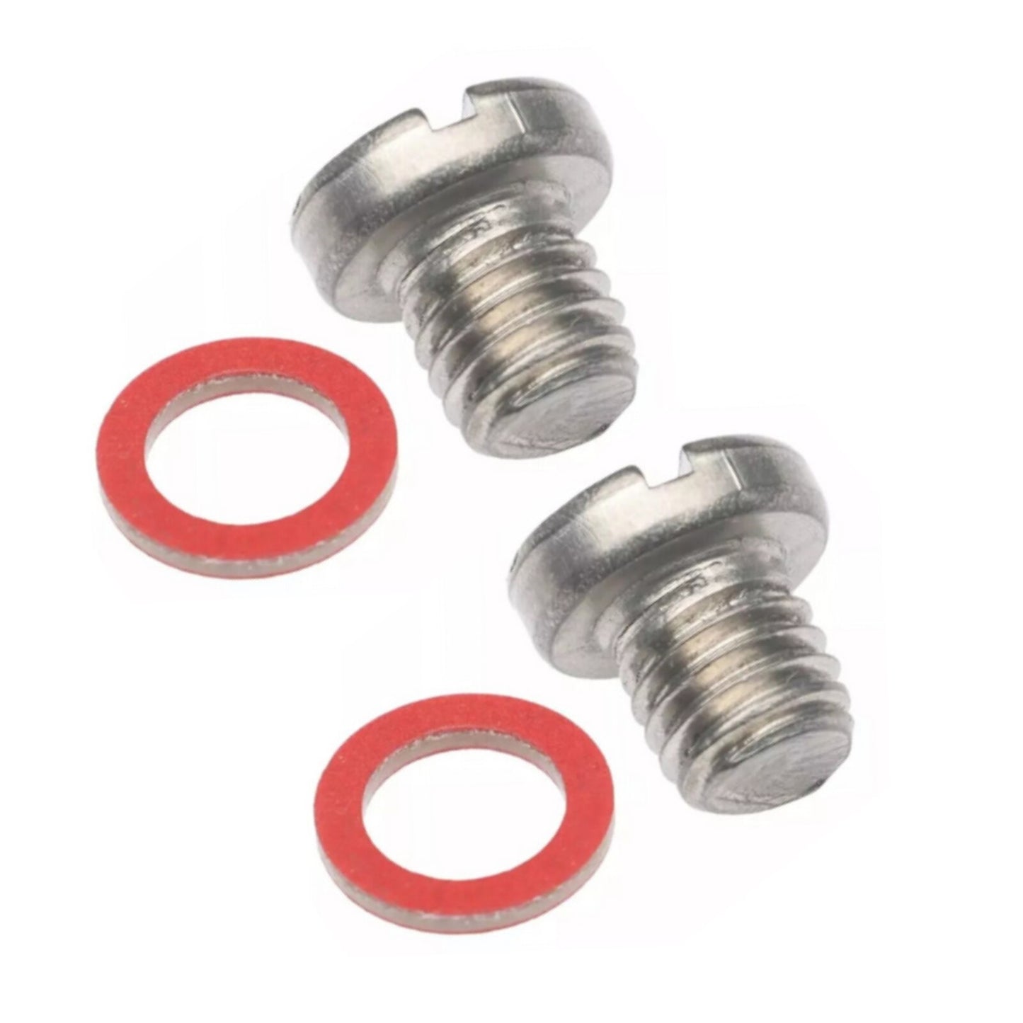 Set of 2 Gearbox Drain Fill Oil Screws for Yamaha Outboard