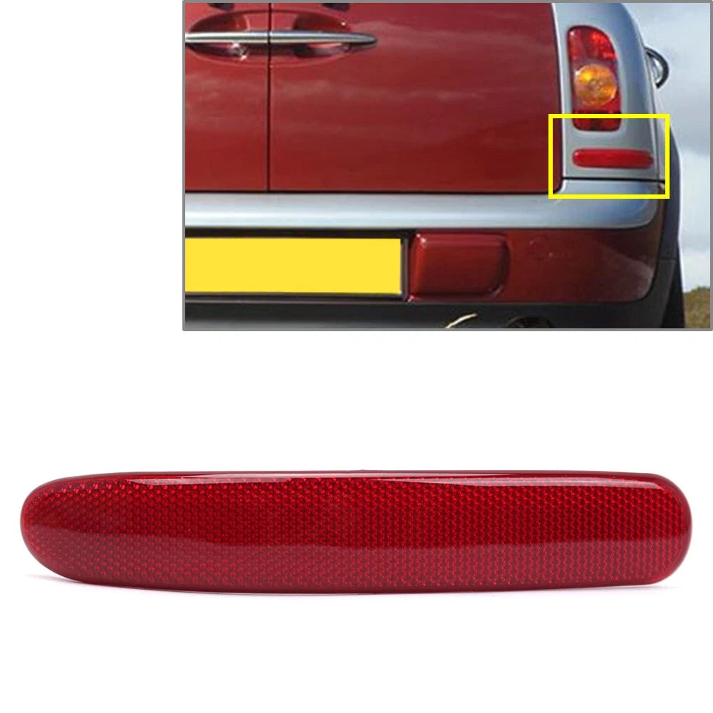 Right Rear Bumper Reflector Taillight Lens for BMW Mini Cooper R55 (2008–2014)