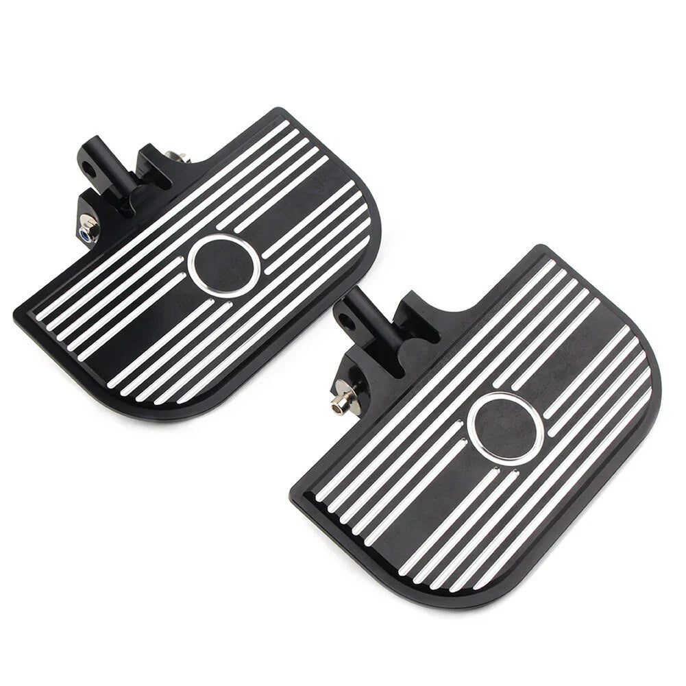 Passenger Floorboards Pedal Pads for Harley Heritage Springer Low Rider
