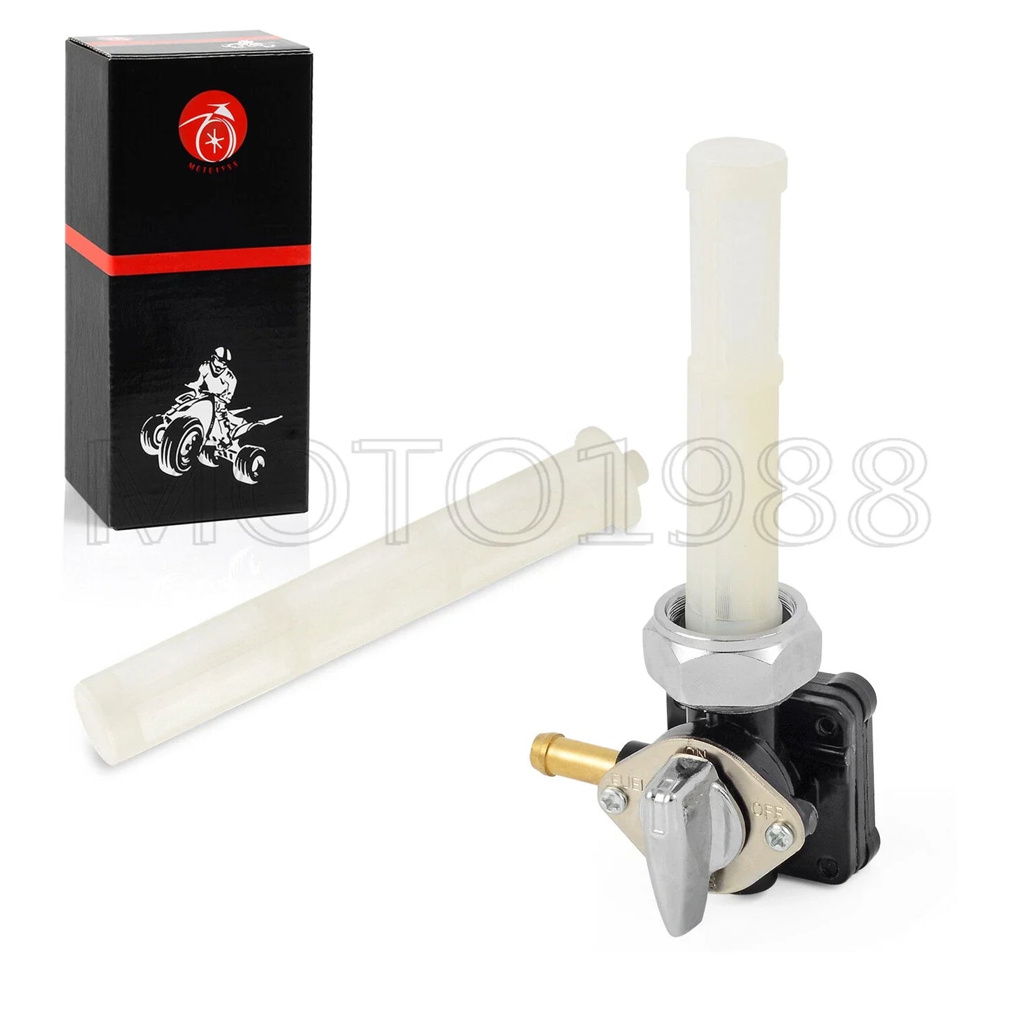 Fuel Valve VACUUM Petcock 22mm for Dyna FXDL Low Rider (2000–2006)