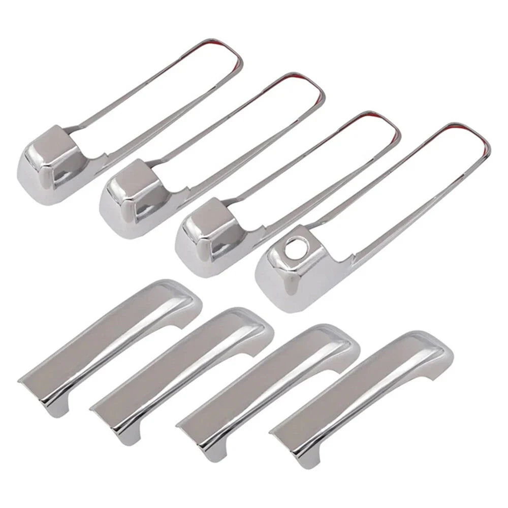 4 Pcs Chrome Door Handle Covers for Dodge Ram 1500 2500 3500 4500 (2009-2018)