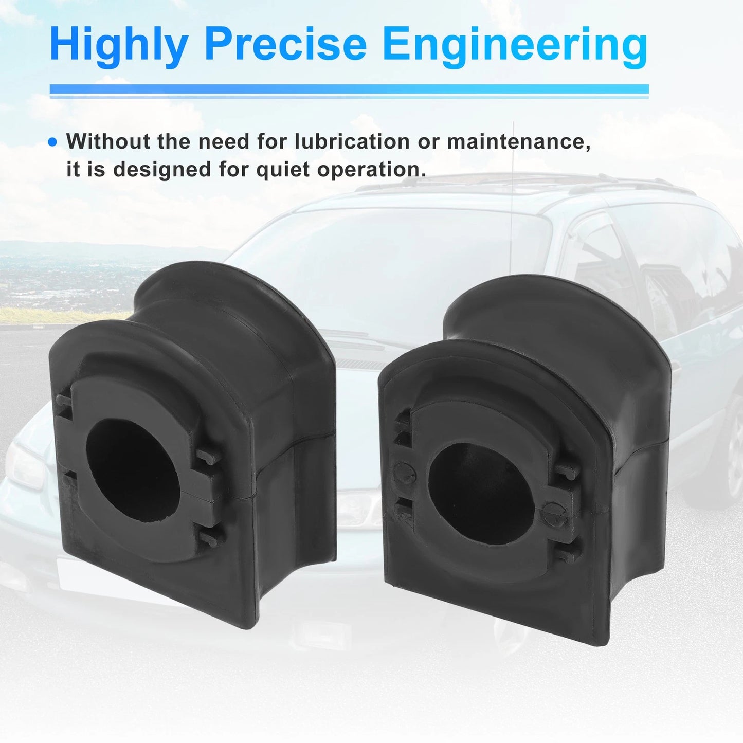 2X Stabilizer Sway Bar Bushing Kit for Toyota Avalon Hybrid (2013–2018)
