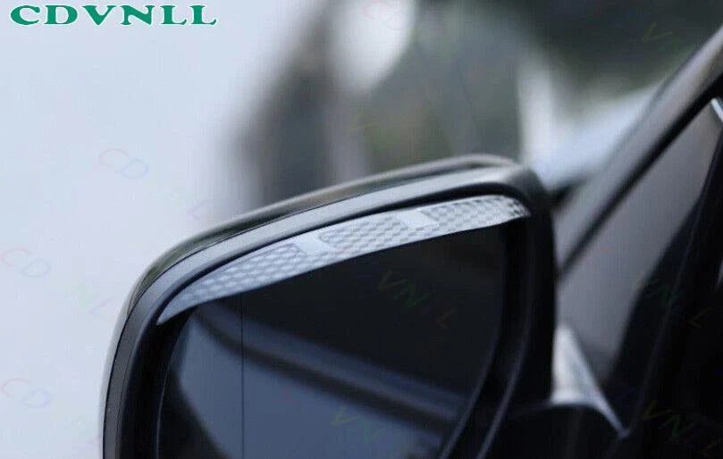 ABS Carbon Fiber Rear View Door Mirror for Mitsubishi Pajero Montero (2006–2019)