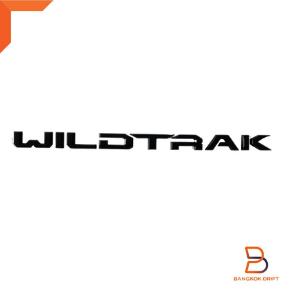 Wildtrak Name Plate Rear Tailgate Badge Emblem for Ford Ranger (2011-2023)