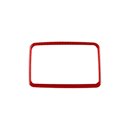 Carbon Fiber Dashboard Storage Box Cover Trim for Ford Ranger (2019-2022)