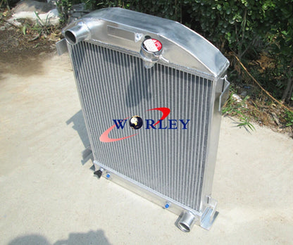 3 Row Aluminum Radiator for Ford Hi-Boy Grill Shells (1932)