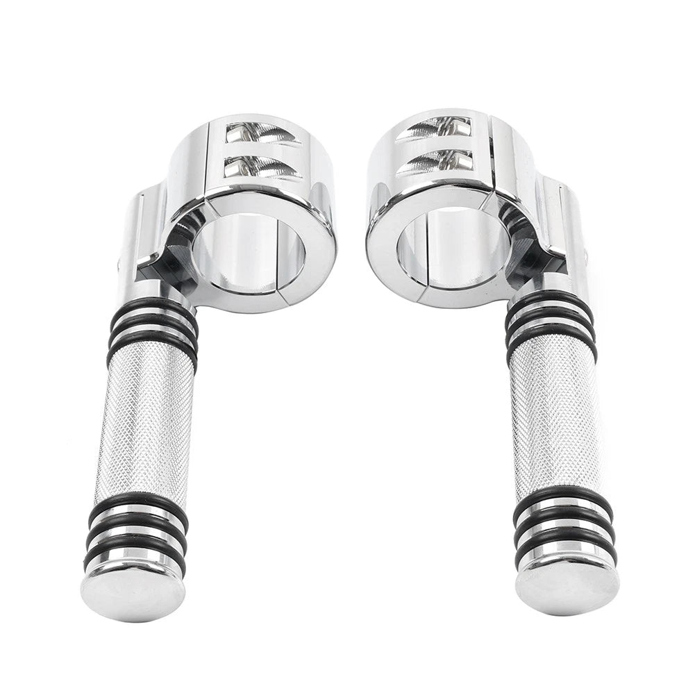 1-1/4" Engine Crash Bar Footpeg Clamp for Harley (Chrome)