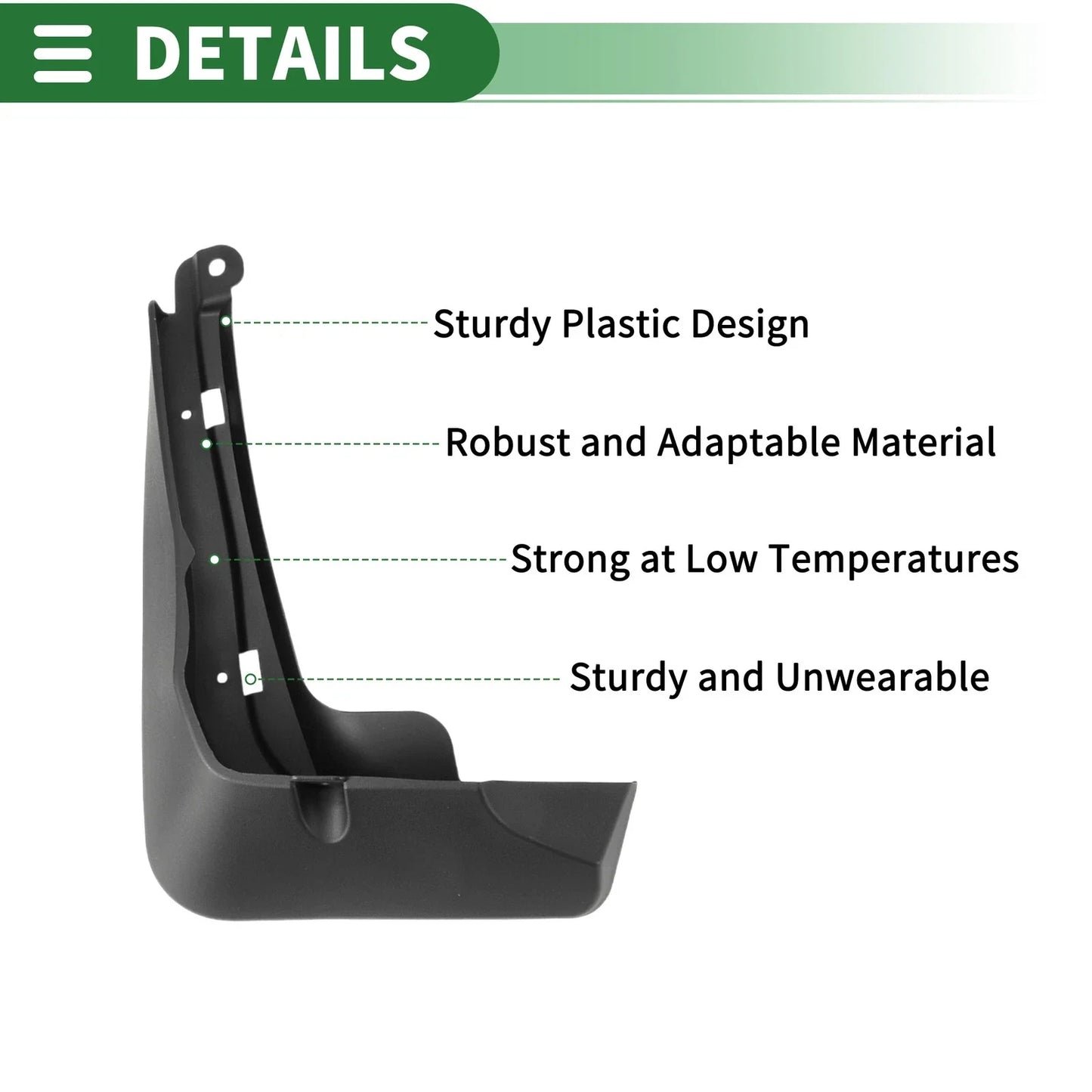 Mud Flaps Splash Guards Front & Rear for Honda HR-V (2022-2024)