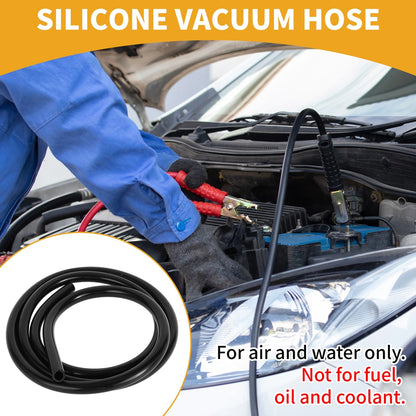 Silicone Vacuum Tubing Hose 3/8" ID 10mm (6FT) for Air and Water